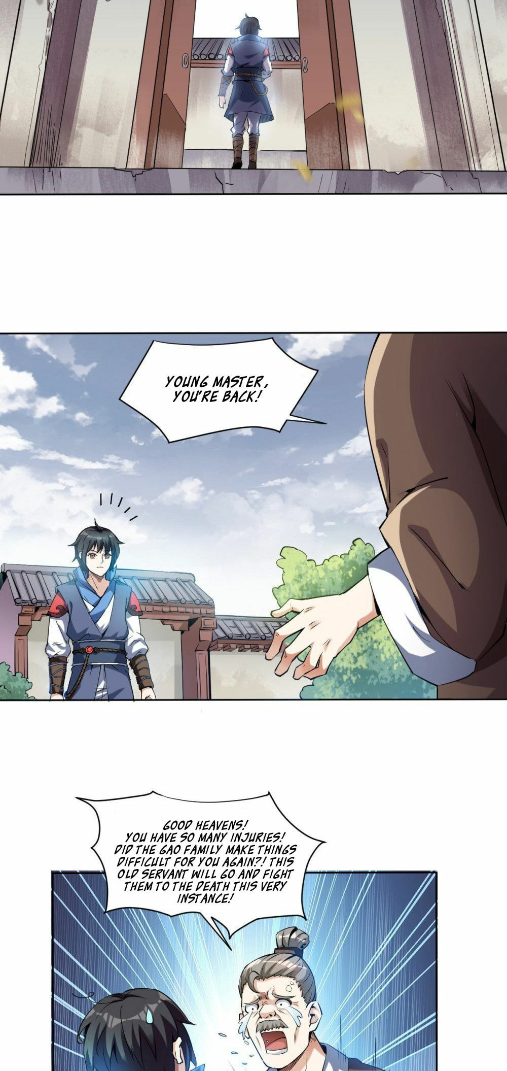 Read Divine Emperor (Colored) chapter 2 image 2 on Lezhin