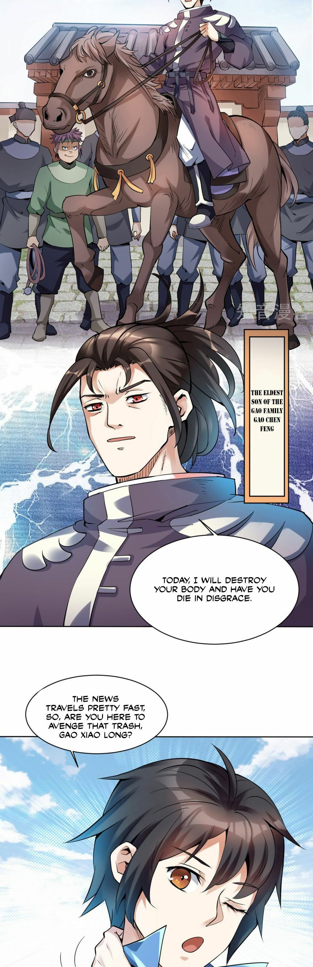 Read Divine Emperor (Colored) chapter 2 image 8 on Lezhin