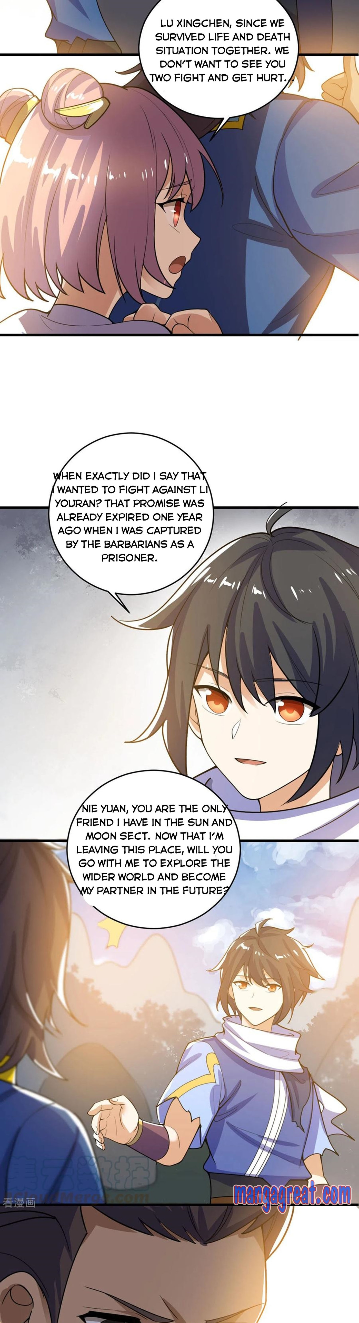 Read Divine Emperor (Colored) chapter 95 image 4 on Lezhin