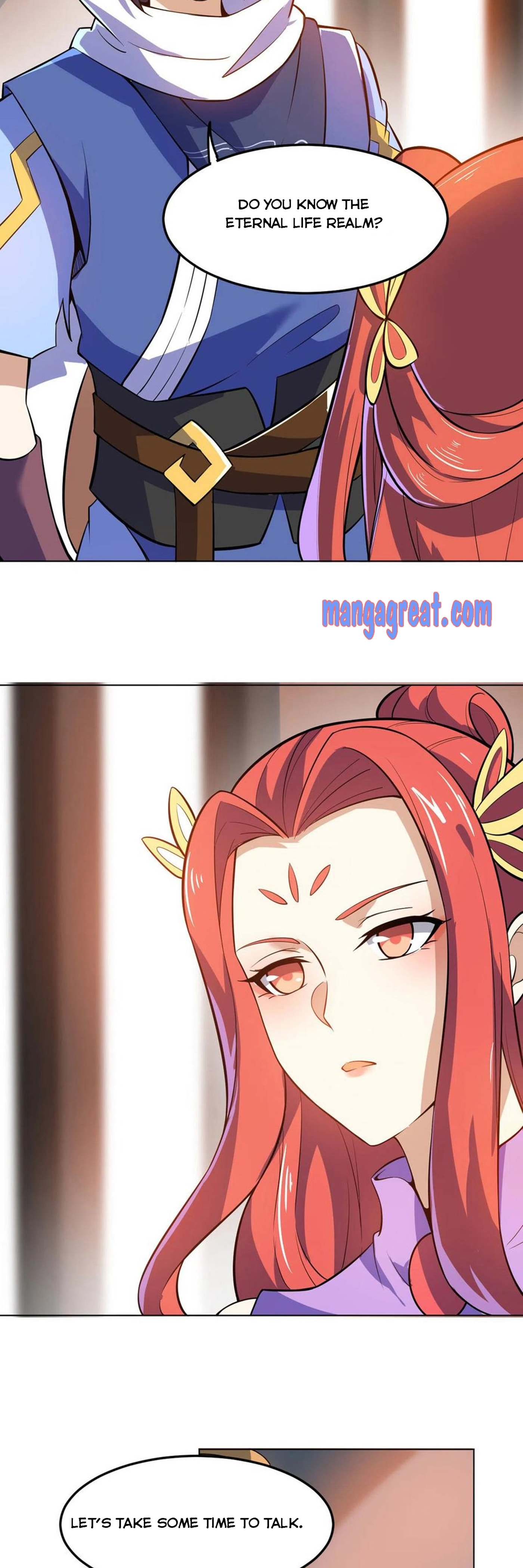 Read Divine Emperor (Colored) chapter 96 image 6 on Lezhin