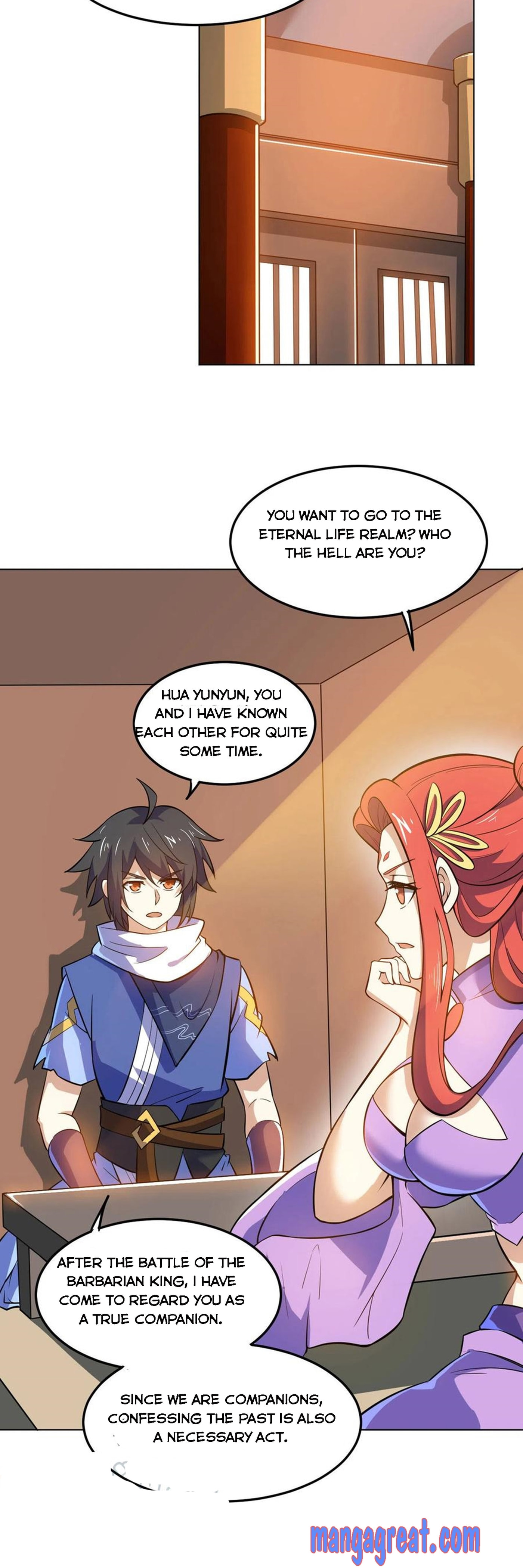 Read Divine Emperor (Colored) chapter 96 image 7 on Lezhin