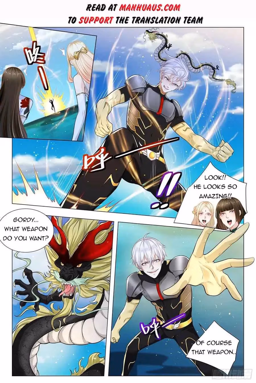 Read Divine Hero’s Skyfall System chapter 370 image 1 on Lezhin