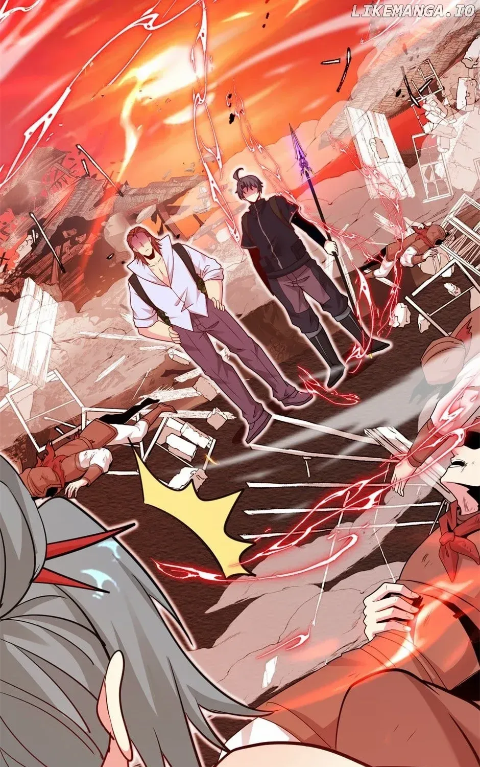 Read Divine Leveling System chapter 110 image 34 on Lezhin