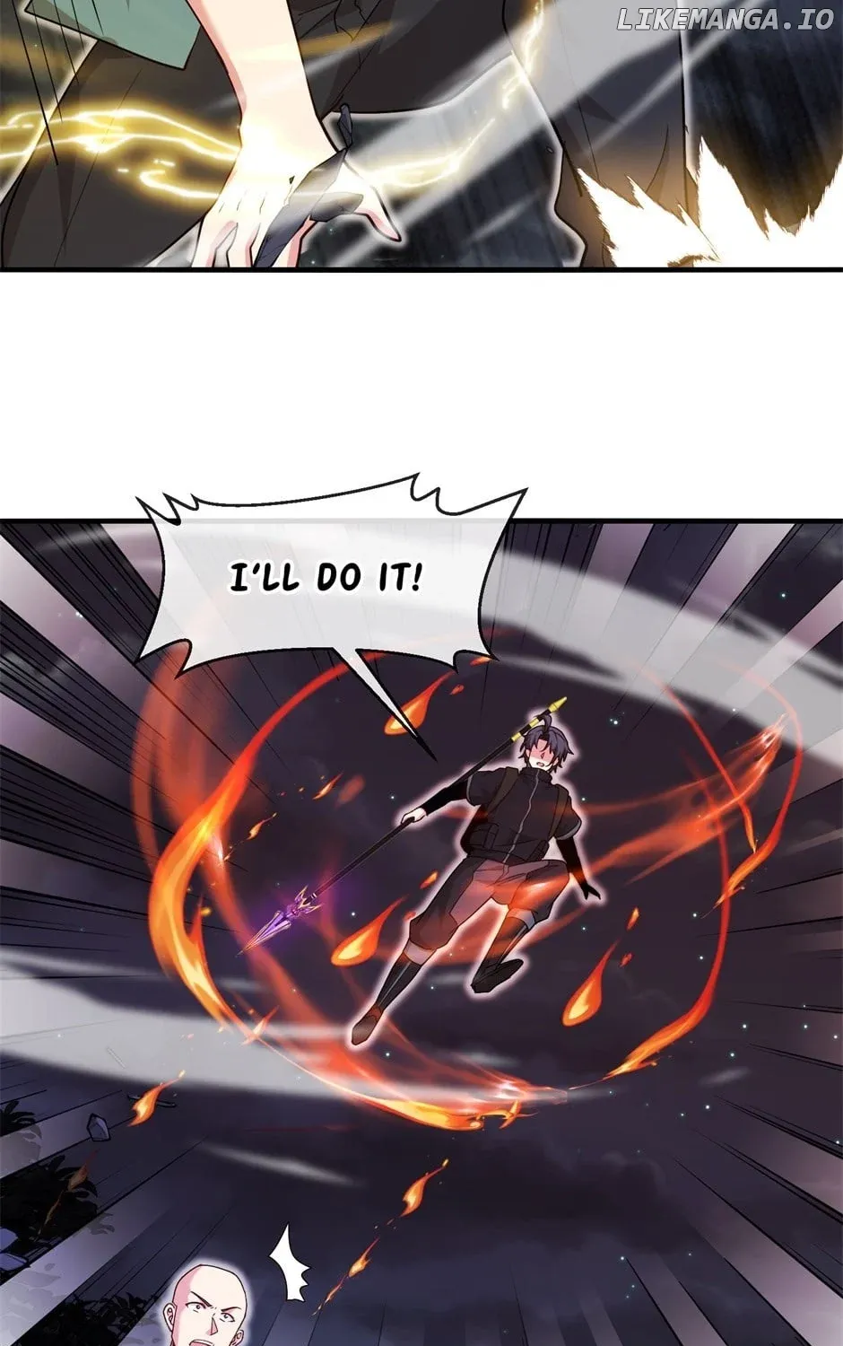 Read Divine Leveling System chapter 113 image 7 on Lezhin