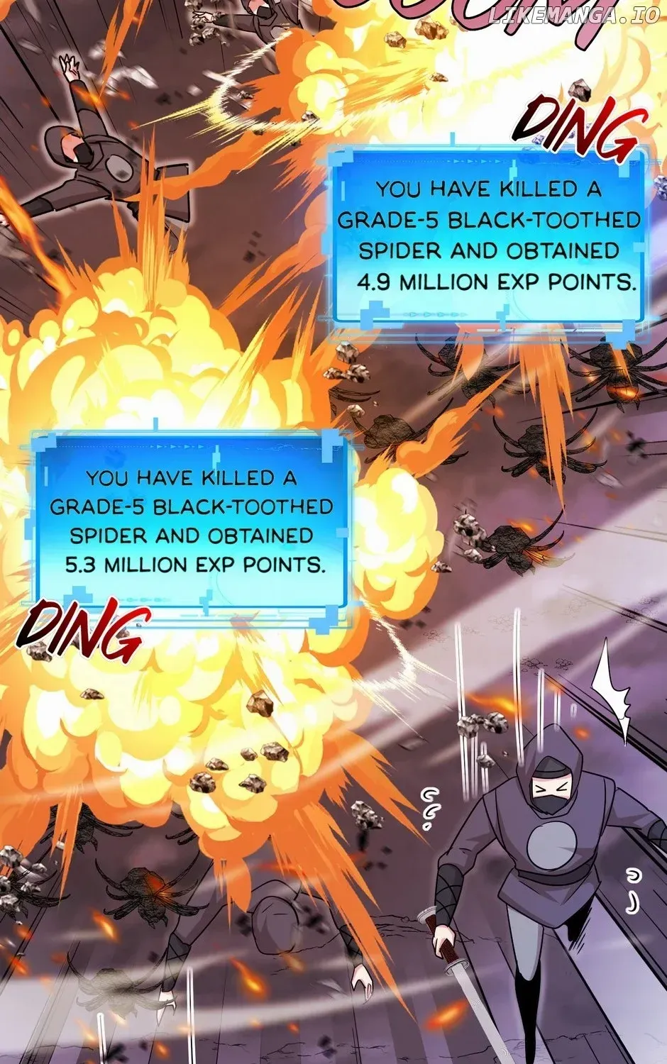 Read Divine Leveling System chapter 115 image 70 on Lezhin