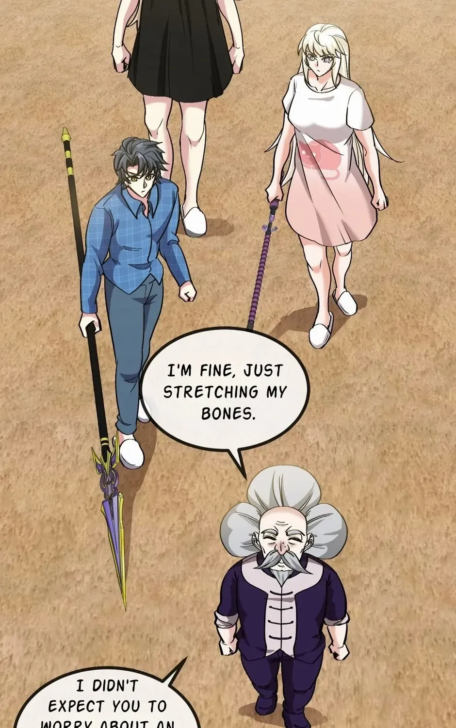 Read Divine Leveling System chapter 133 image 37 on Lezhin
