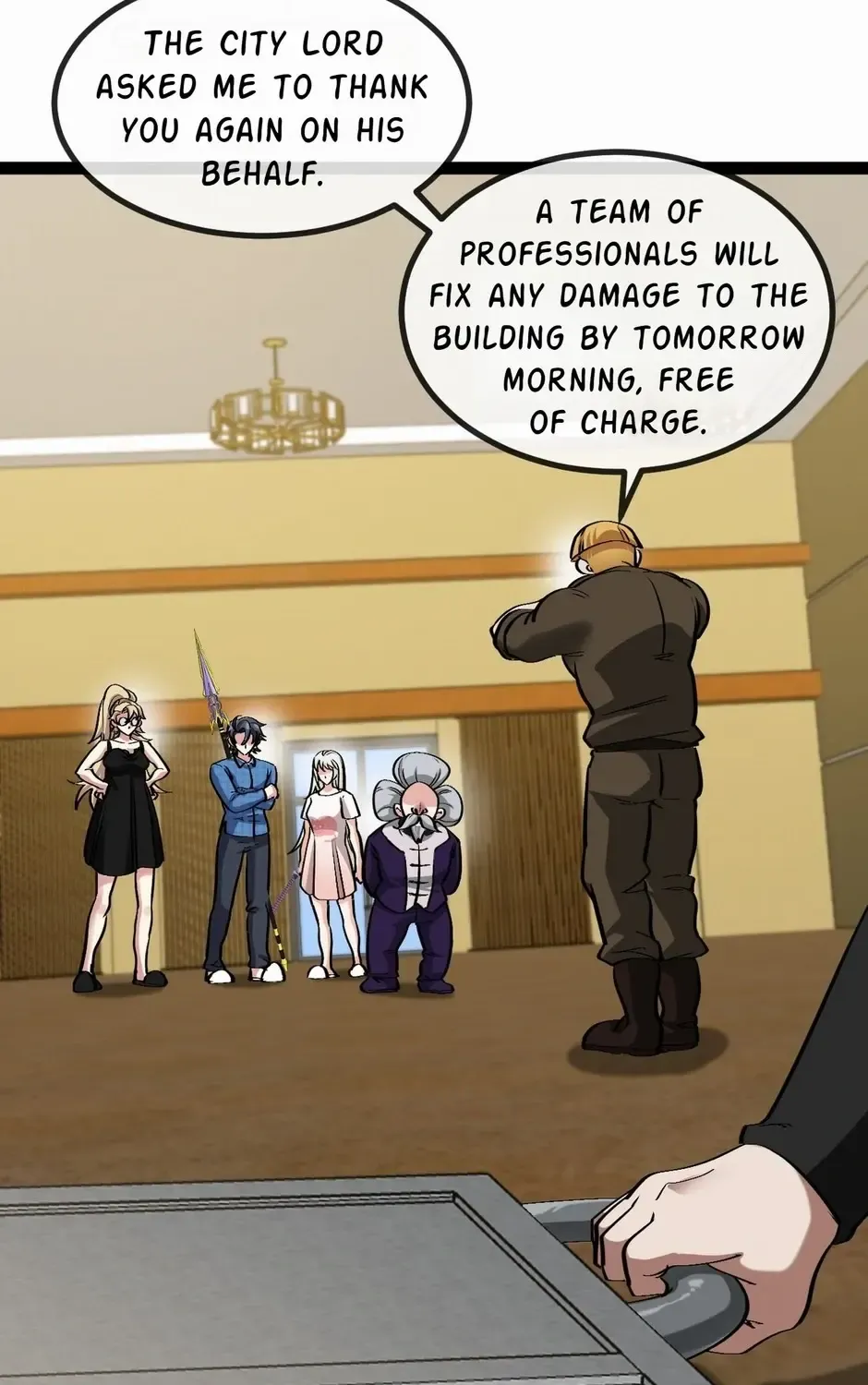 Read Divine Leveling System chapter 134 image 17 on Lezhin