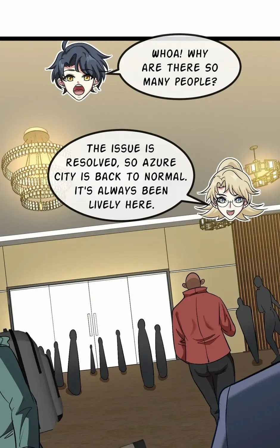 Read Divine Leveling System chapter 134 image 35 on Lezhin