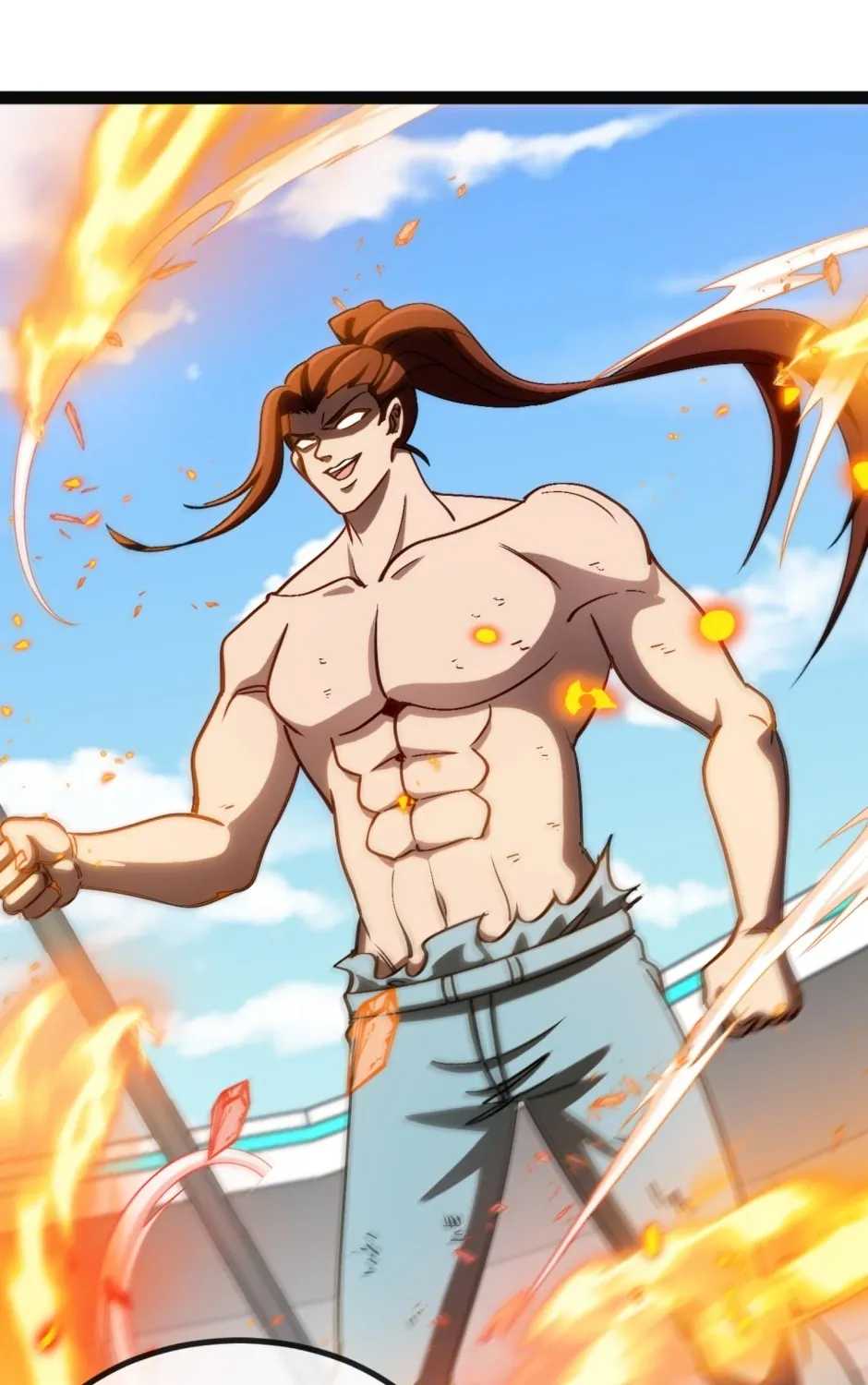 Read Divine Leveling System chapter 147 image 54 on Lezhin
