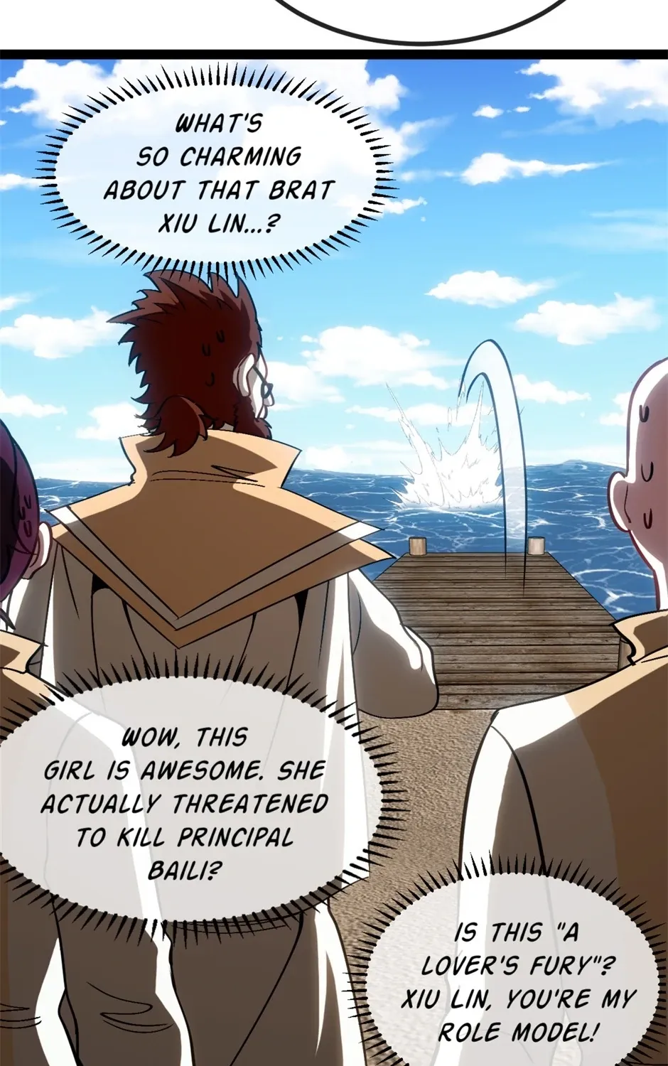 Read Divine Leveling System chapter 150 image 81 on Lezhin