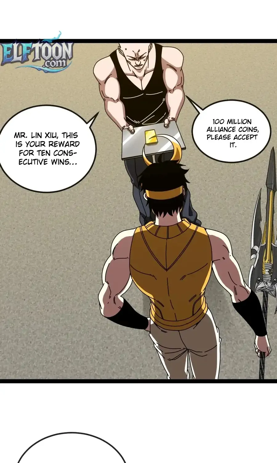 Read Divine Leveling System chapter 195 image 19 on Lezhin