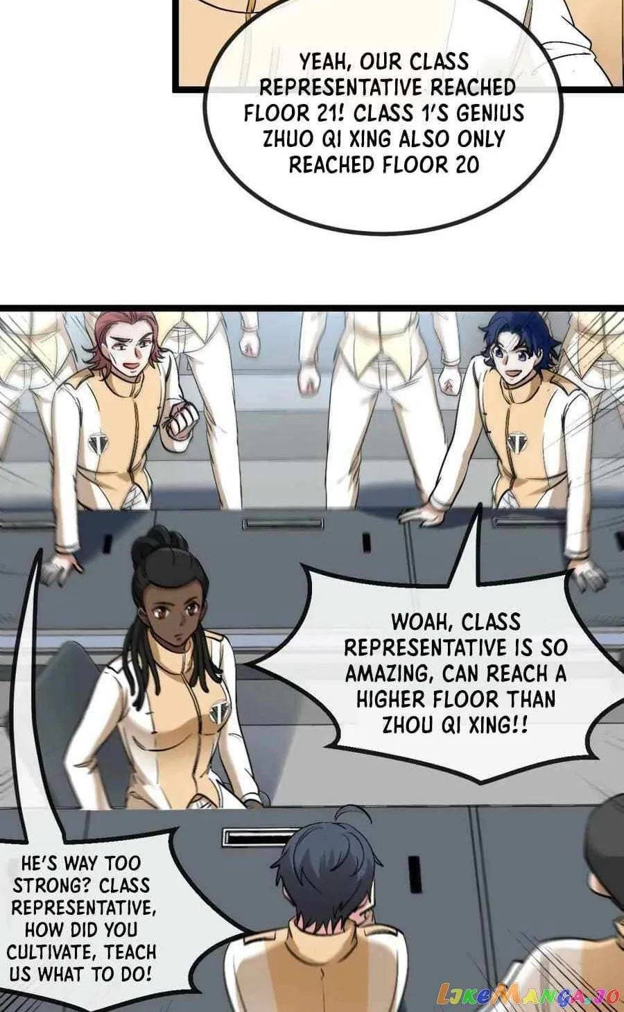 Read Divine Leveling System chapter 80 image 10 on Lezhin