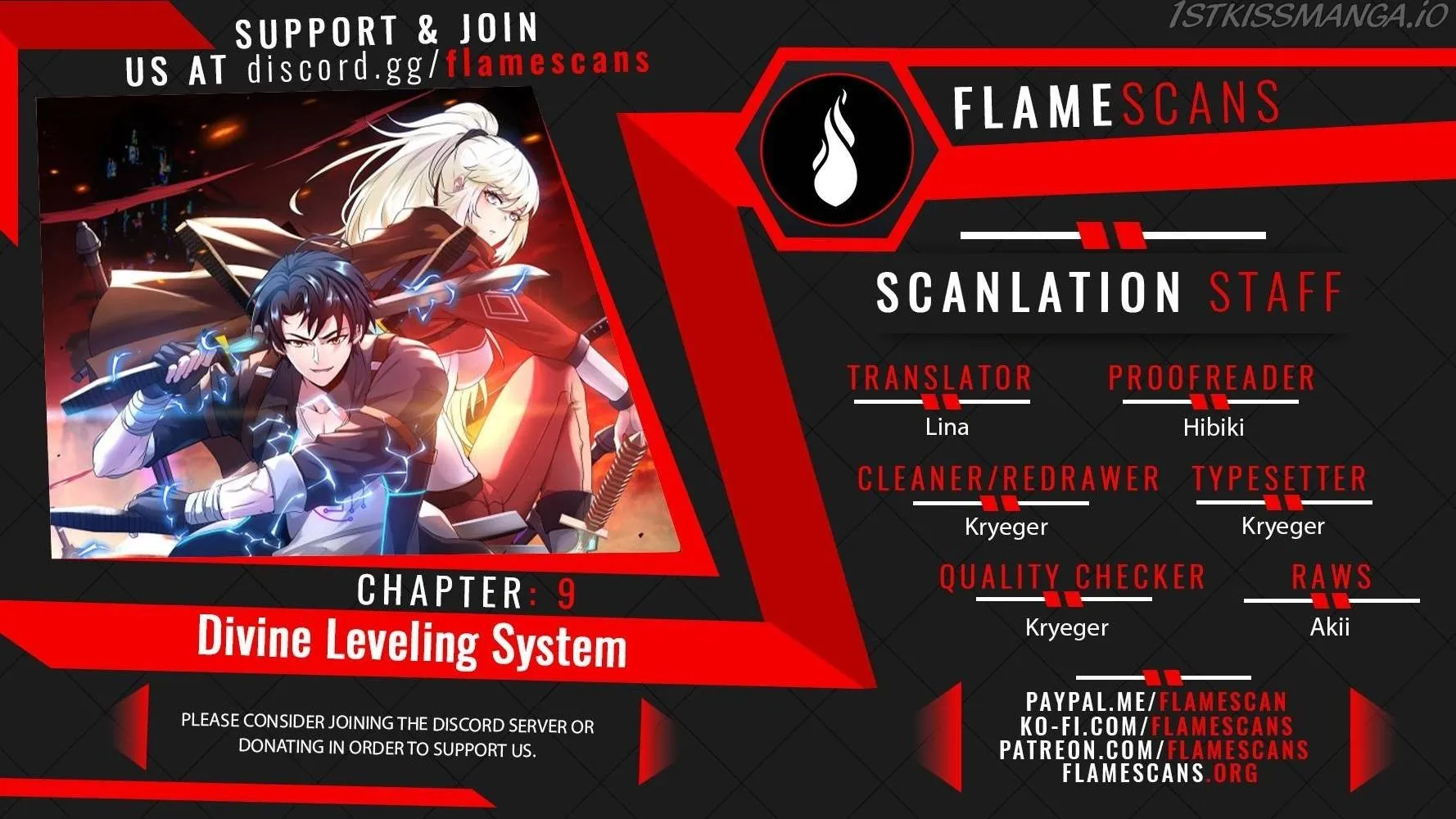 Read Divine Leveling System chapter 9 image 0 on Lezhin