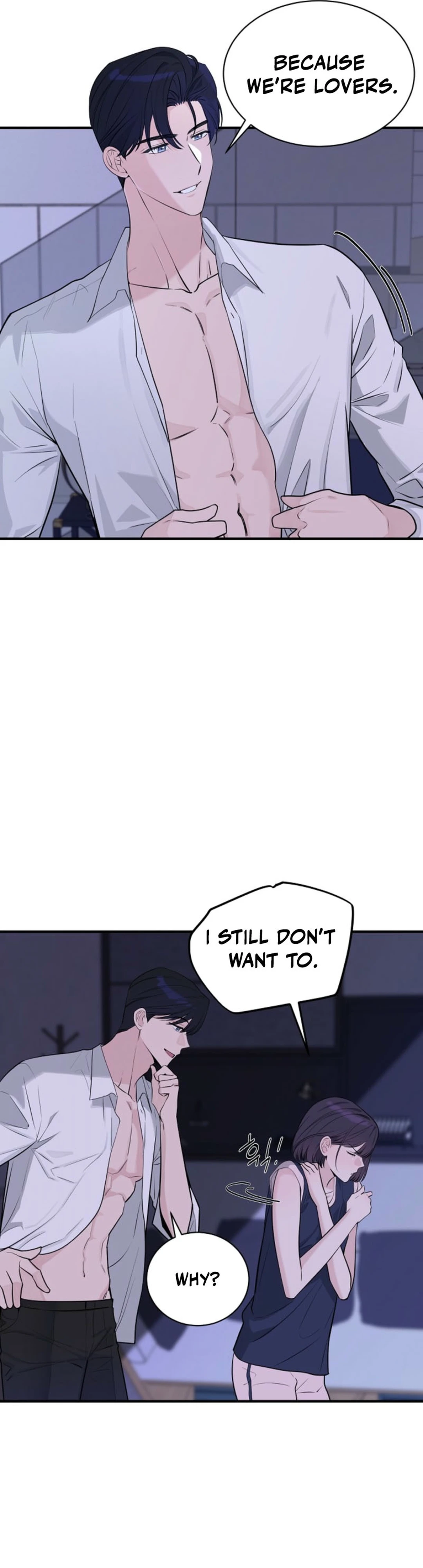 Read Dizzy Male Friend chapter 18 image 2 on Lezhin