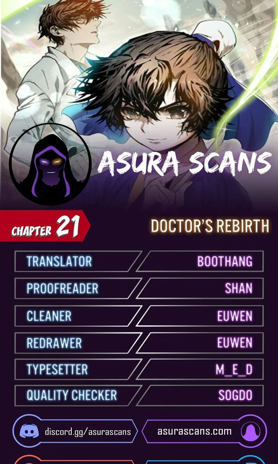 Read Doctor’s Rebirth chapter 21 image 0 on Lezhin