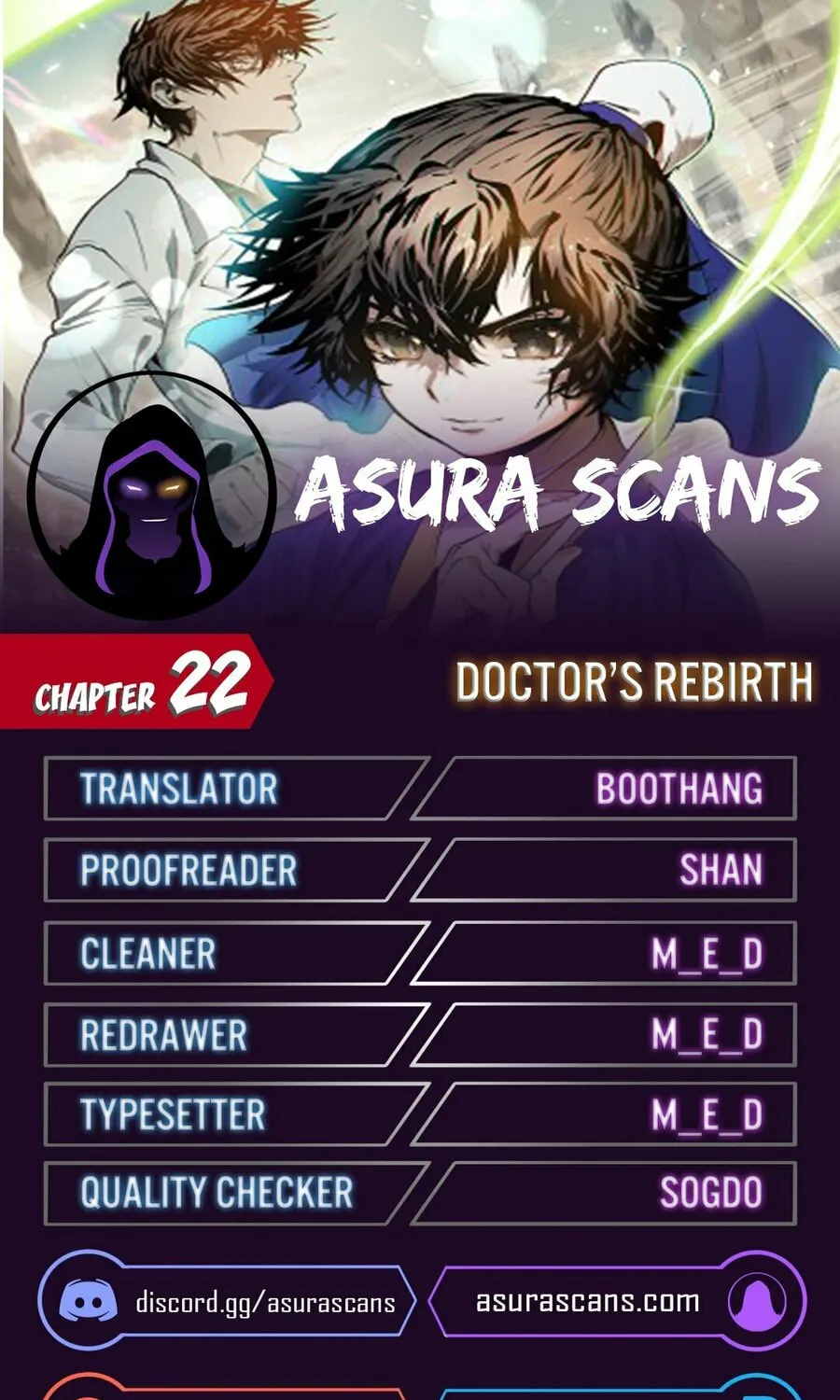 Read Doctor’s Rebirth chapter 22 image 0 on Lezhin