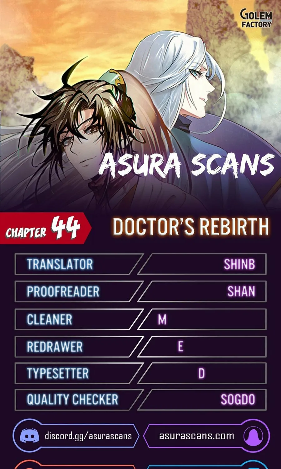 Read Doctor’s Rebirth chapter 44 image 0 on Lezhin