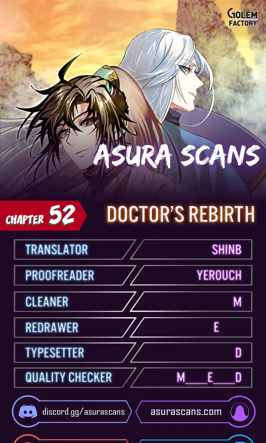 Read Doctor’s Rebirth chapter 52 image 0 on Lezhin