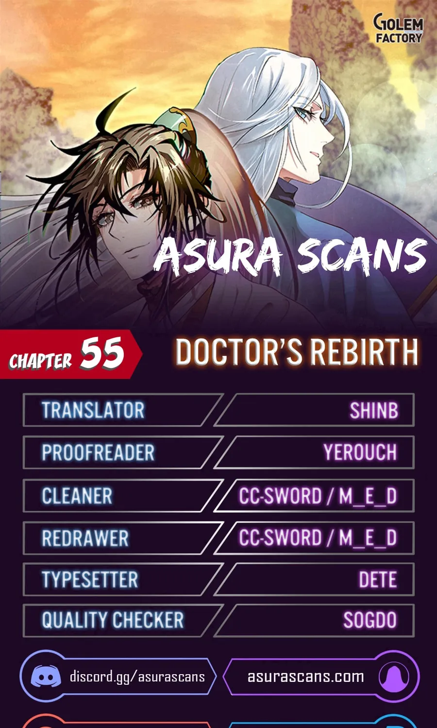 Read Doctor’s Rebirth chapter 55 image 0 on Lezhin