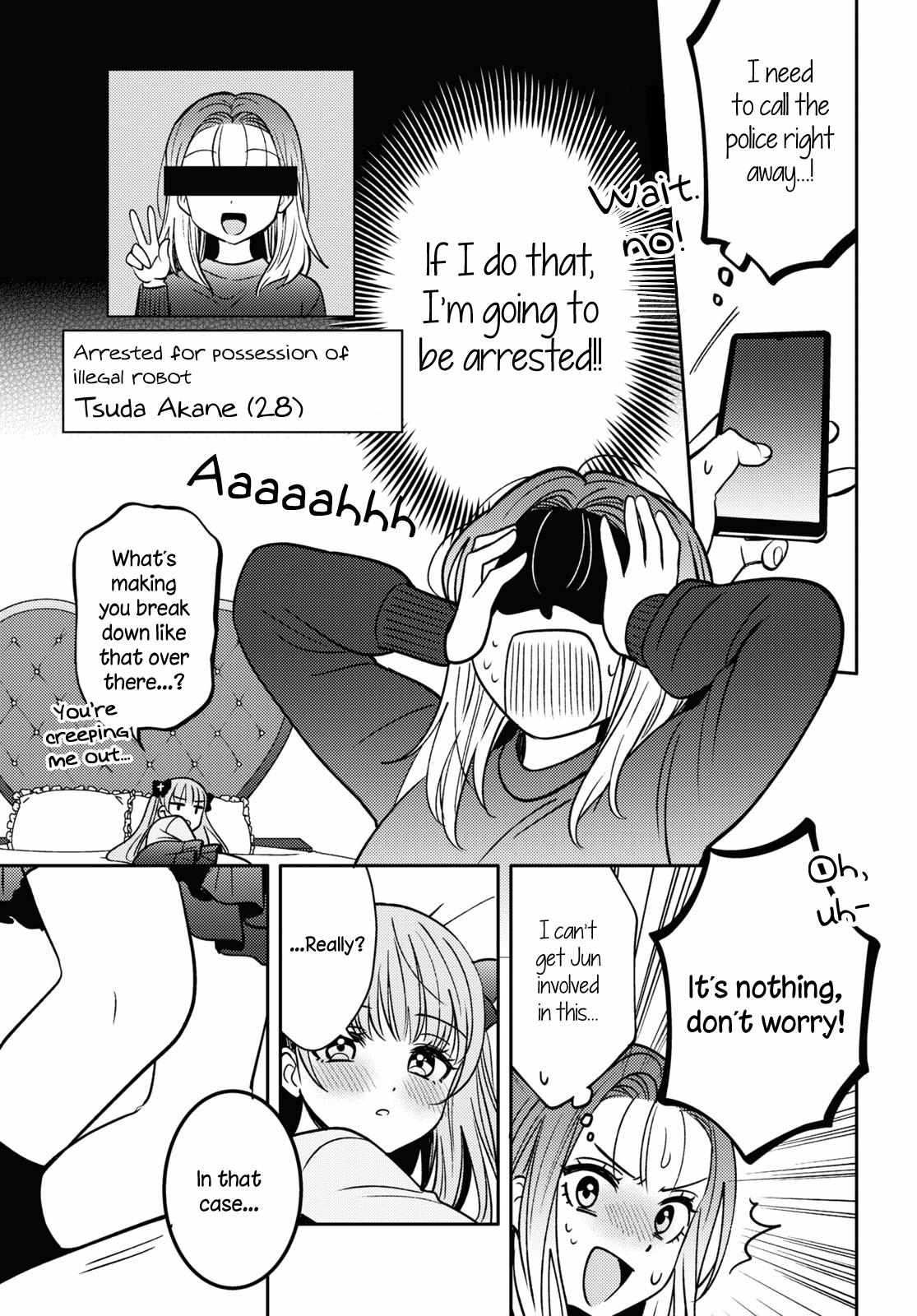 Read Does It Count if Your First Time Is With an Android? chapter 16 image 7 on Lezhin