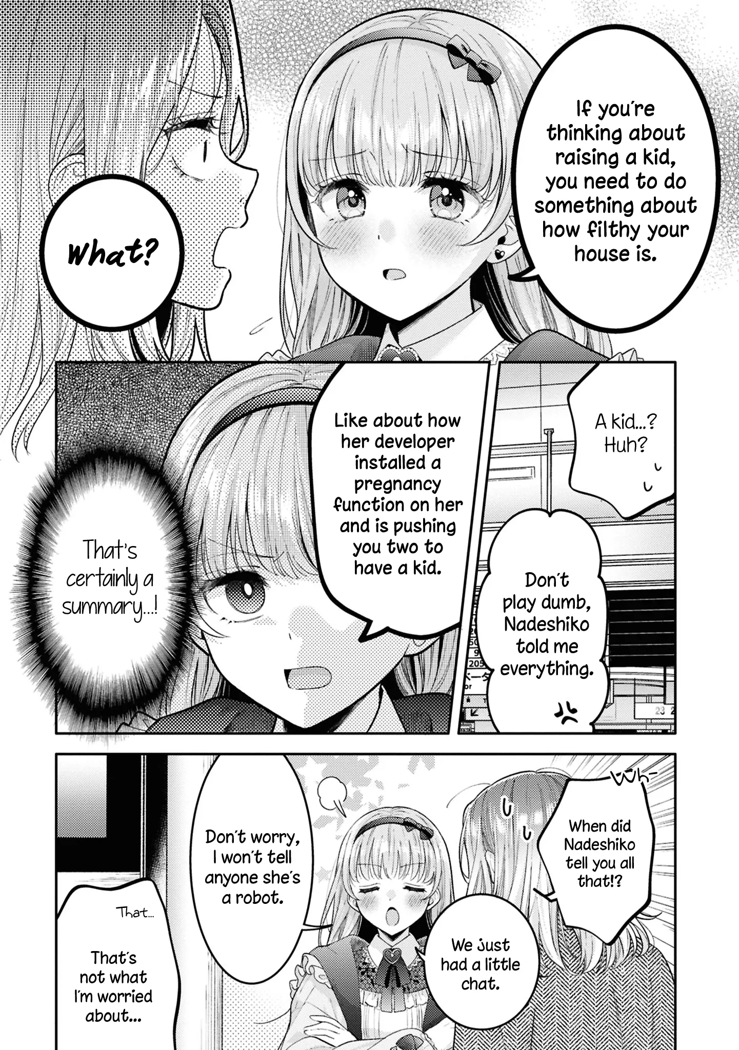 Read Does It Count if Your First Time Is With an Android? chapter 23 image 1 on Lezhin