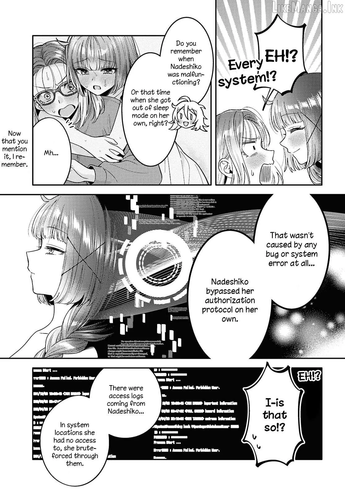 Read Does It Count if Your First Time Is With an Android? chapter 35 image 6 on Lezhin