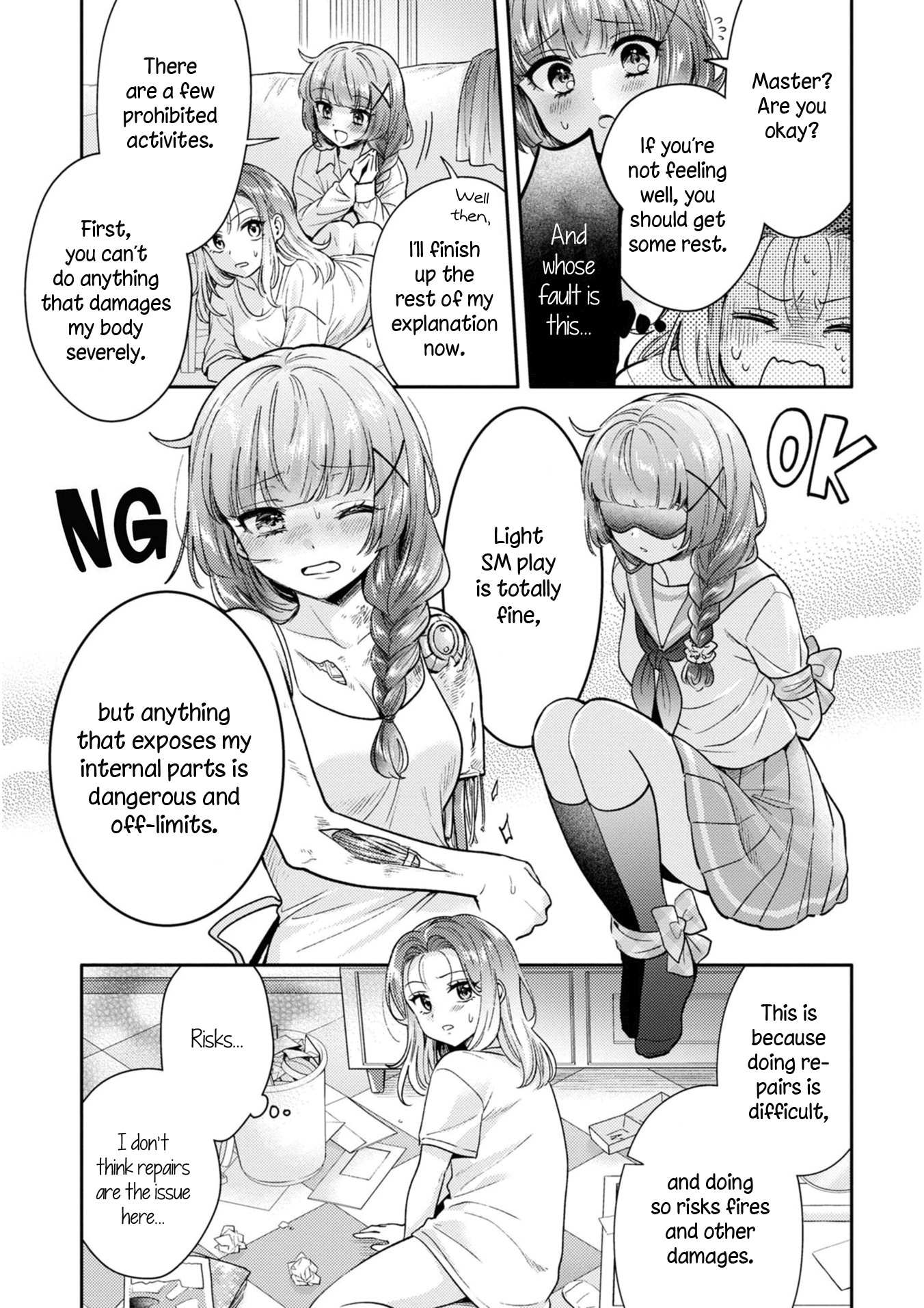 Read Does It Count if Your First Time Is With an Android? chapter 5.5 image 13 on Lezhin