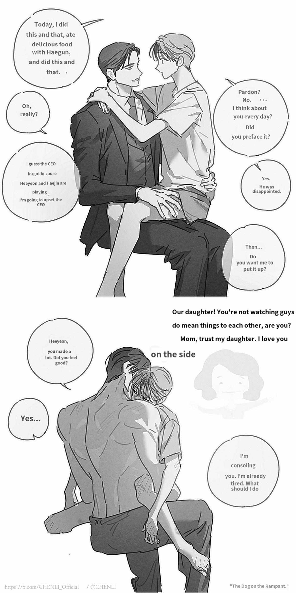Read Dog on the Hanging Cage chapter 0 image 3 on Lezhin