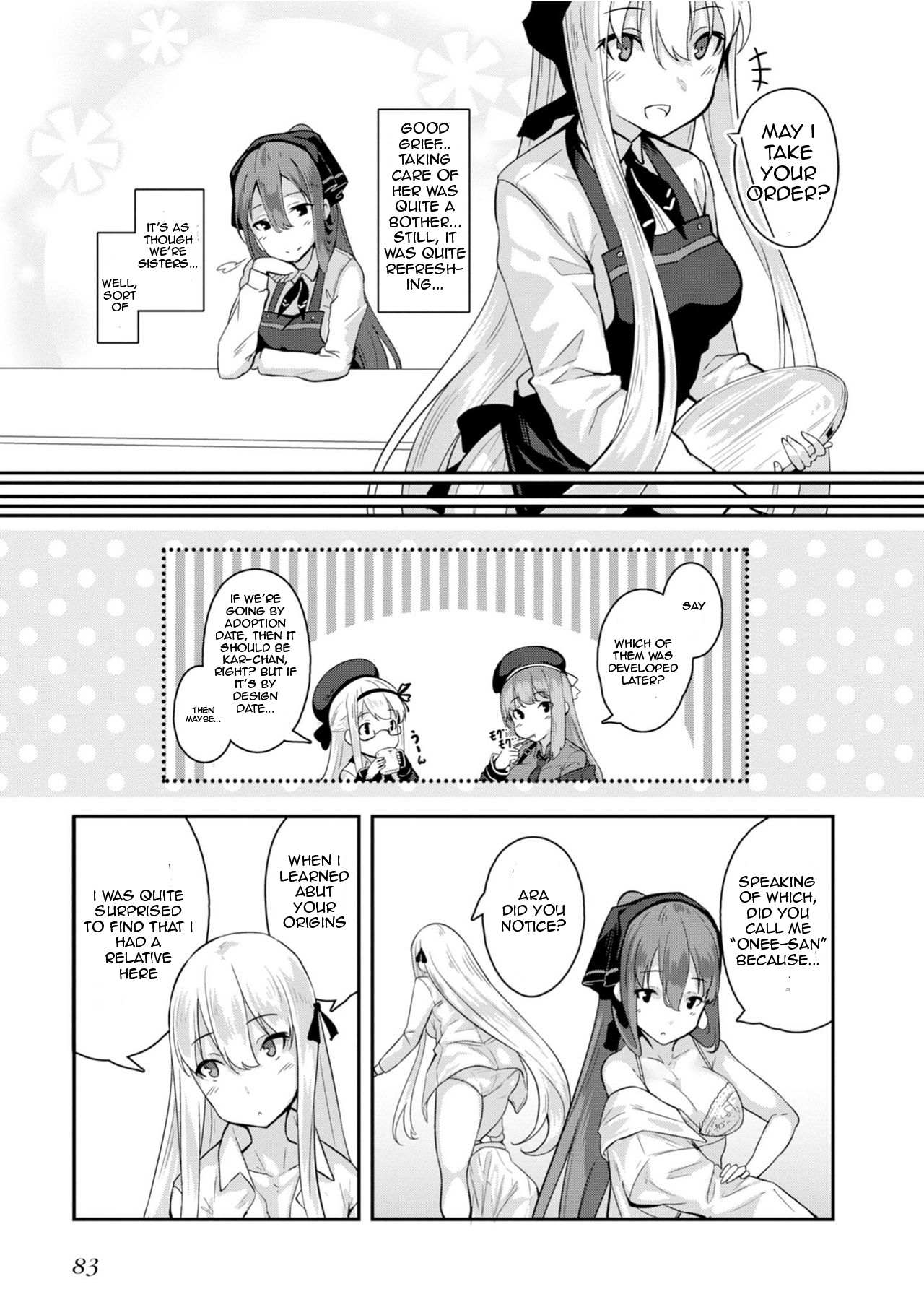 Read Dolls Frontline Comic anthology chapter 10 image 6 on Lezhin
