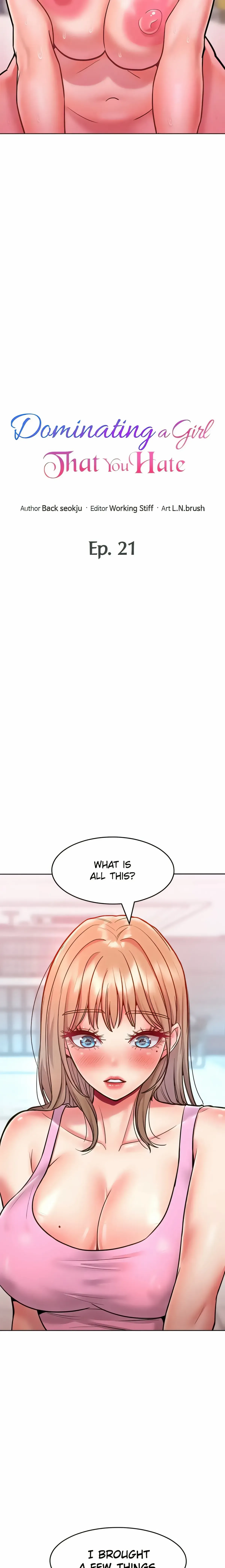 Read Dominating a Girl That You Hate chapter 21 image 1 on Lezhin