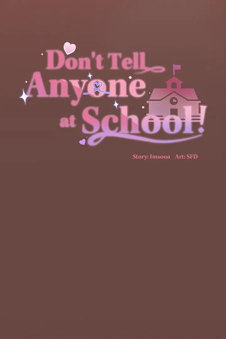 Don't Tell Anyone at School! Chapter 13 page 20 - 