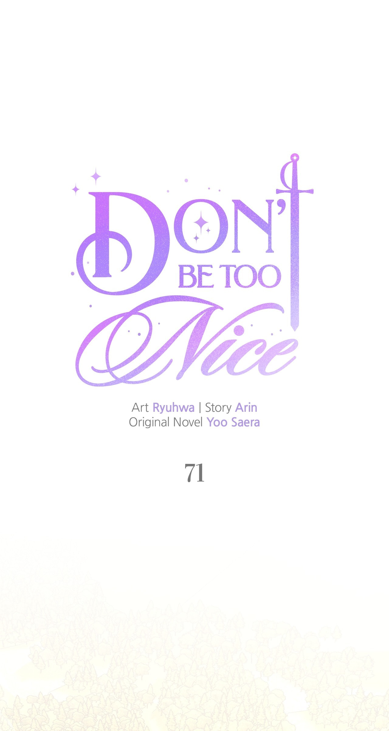 Don't Be Too Nice Chapter 71 page 1 - 