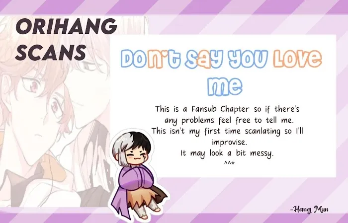 Don’t Say You Love Me Chapter 21 page 2 - 