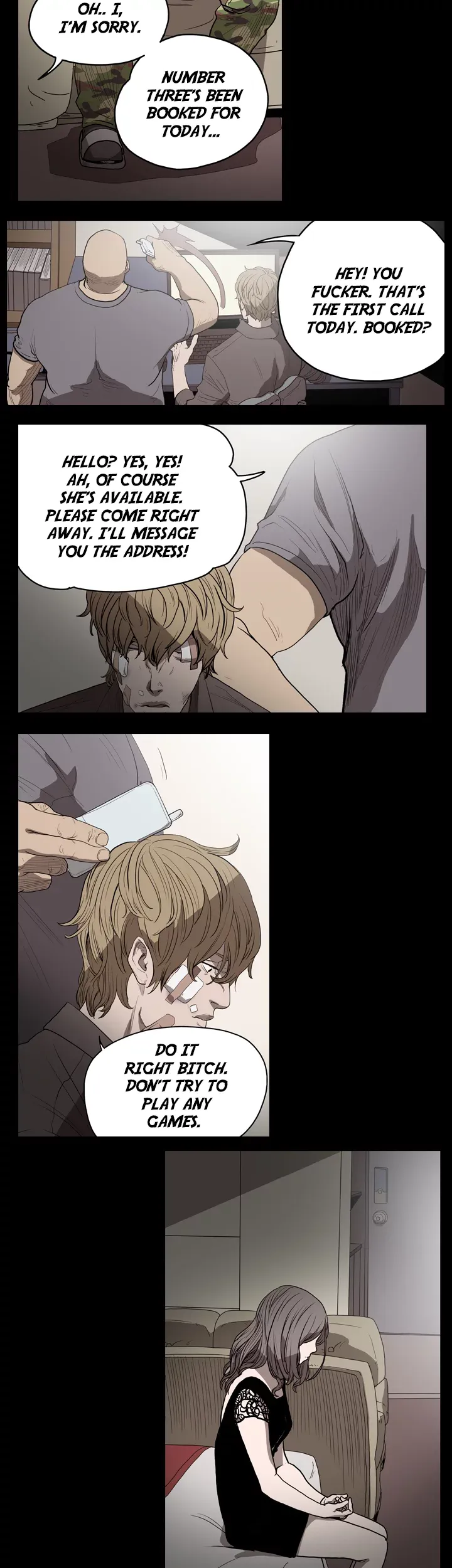 Read Doomed chapter 15 image 7 on Lezhin