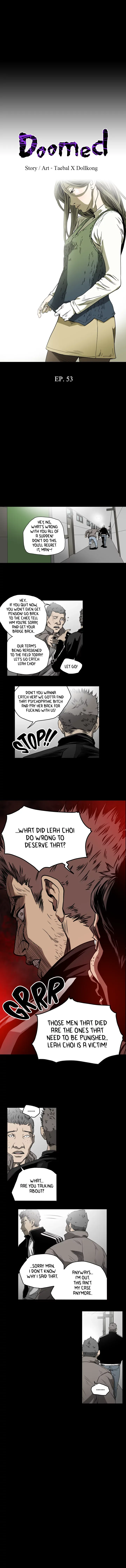 Read Doomed chapter 53 image 1 on Lezhin