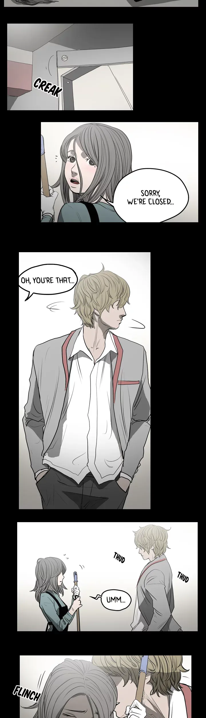 Read Doomed chapter 6 image 8 on Lezhin