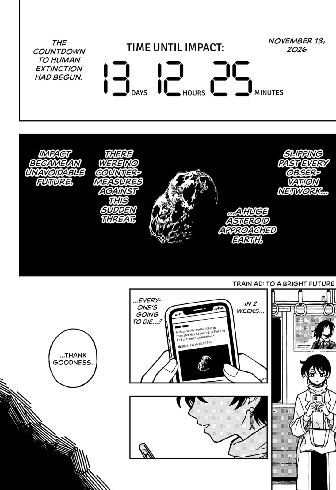Read Doomsday Countdown chapter 1 image 2 on Lezhin