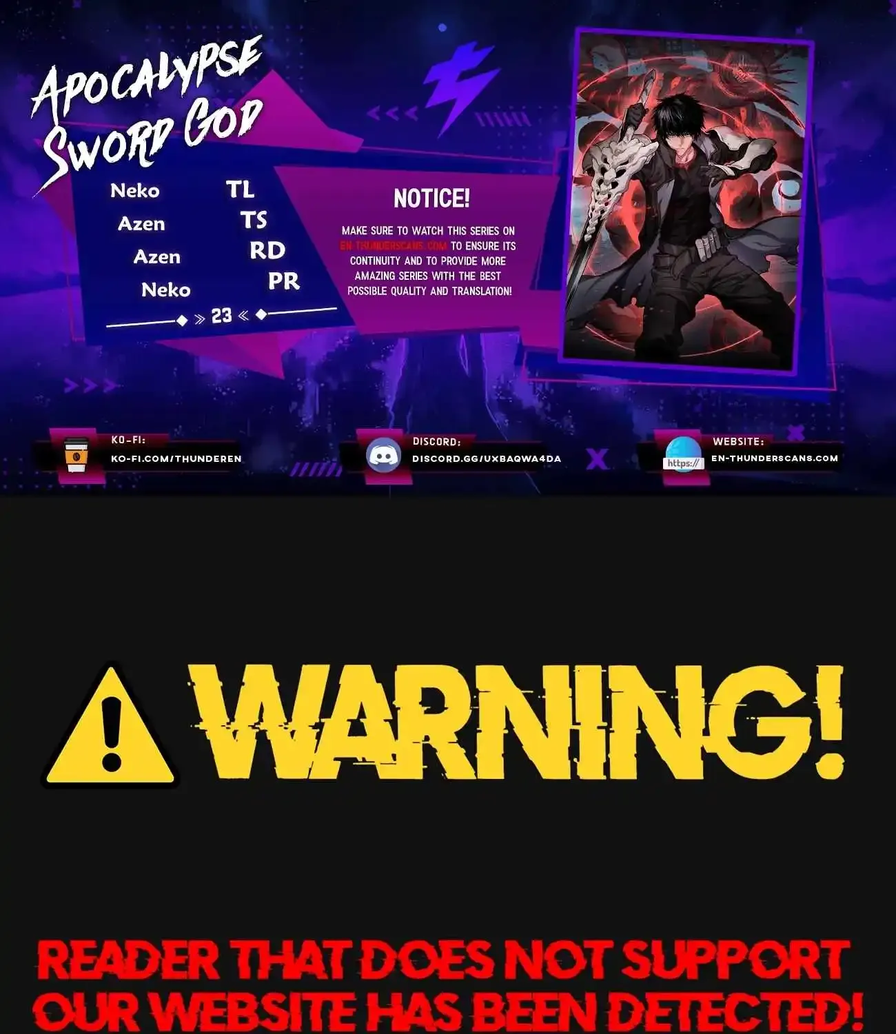 Read Doomsday Sword God chapter 23 image 2 on Lezhin