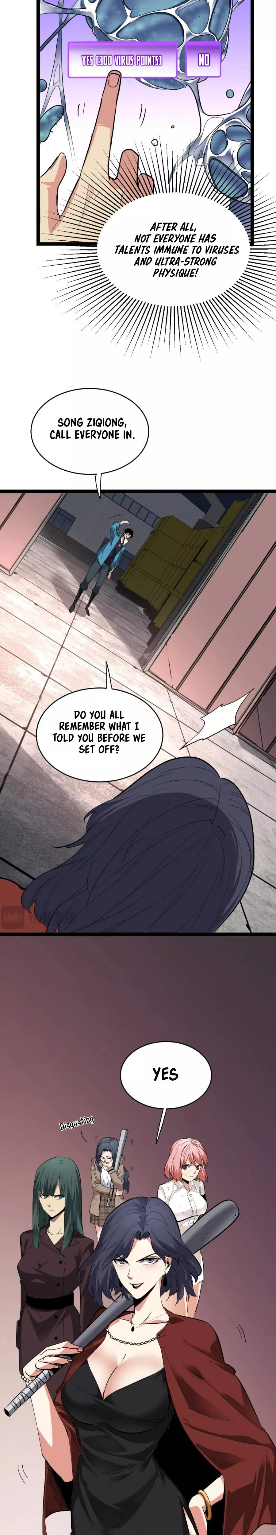 Read Doomsday: Virus Monarch chapter 8 image 8 on Lezhin
