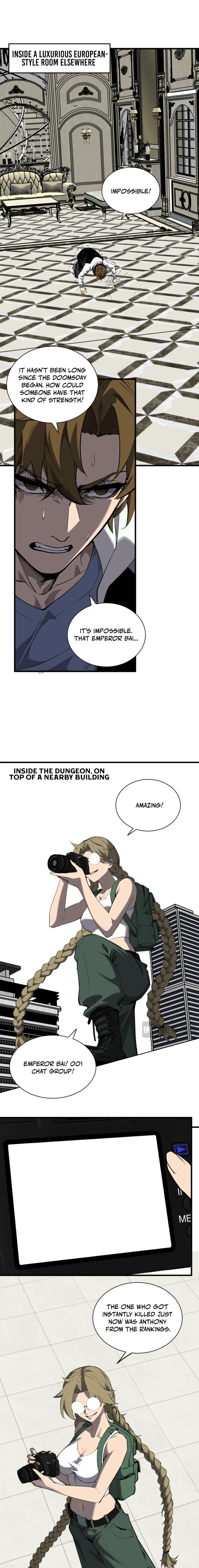 Read Doomsday: Virus Monarch chapter 99 image 3 on Lezhin
