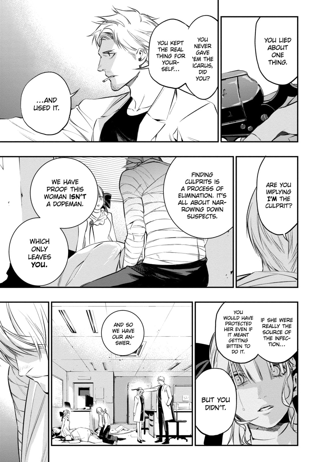 Read Dopeman chapter 14 image 12 on Lezhin