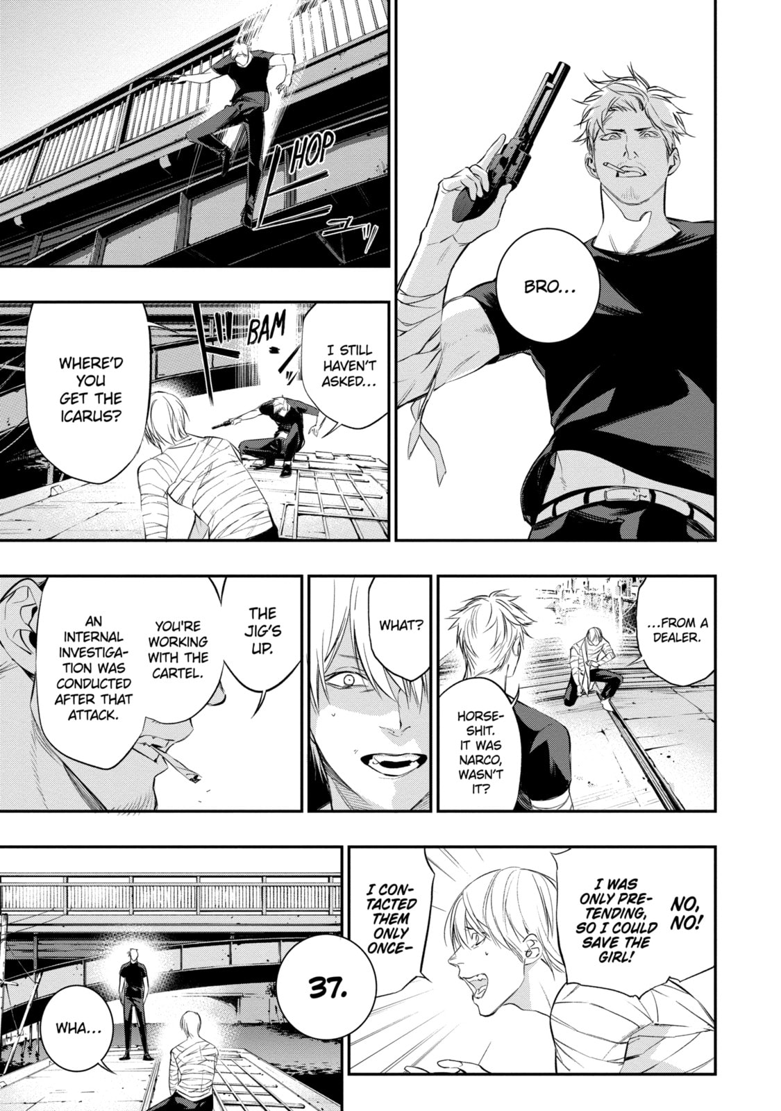 Read Dopeman chapter 15 image 9 on Lezhin