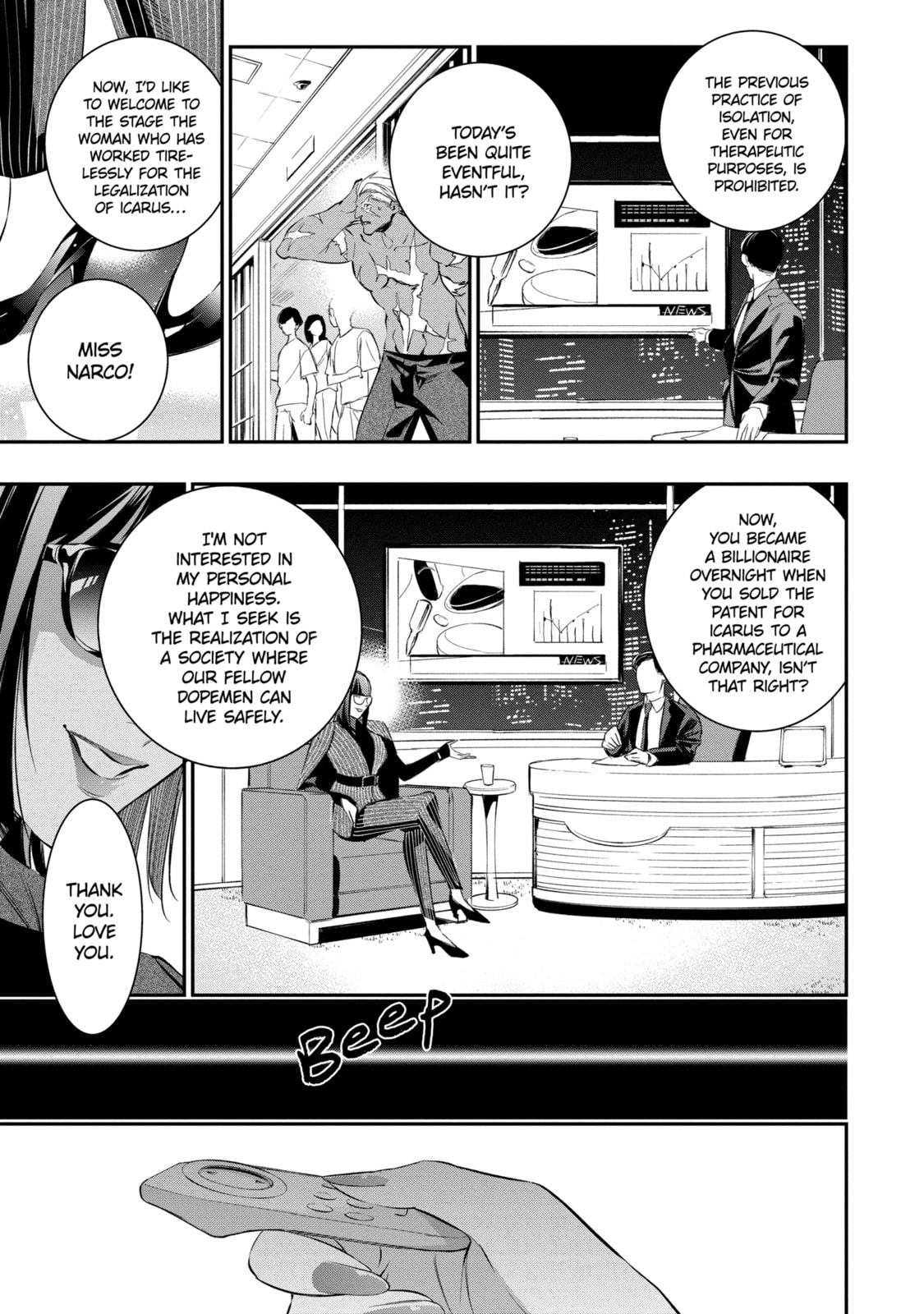 Read Dopeman chapter 16 image 13 on Lezhin