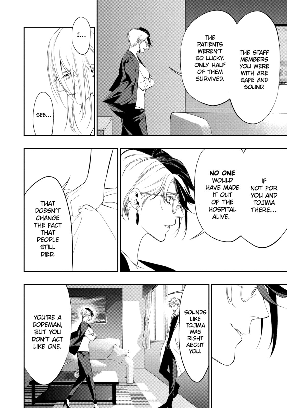 Read Dopeman chapter 8 image 11 on Lezhin