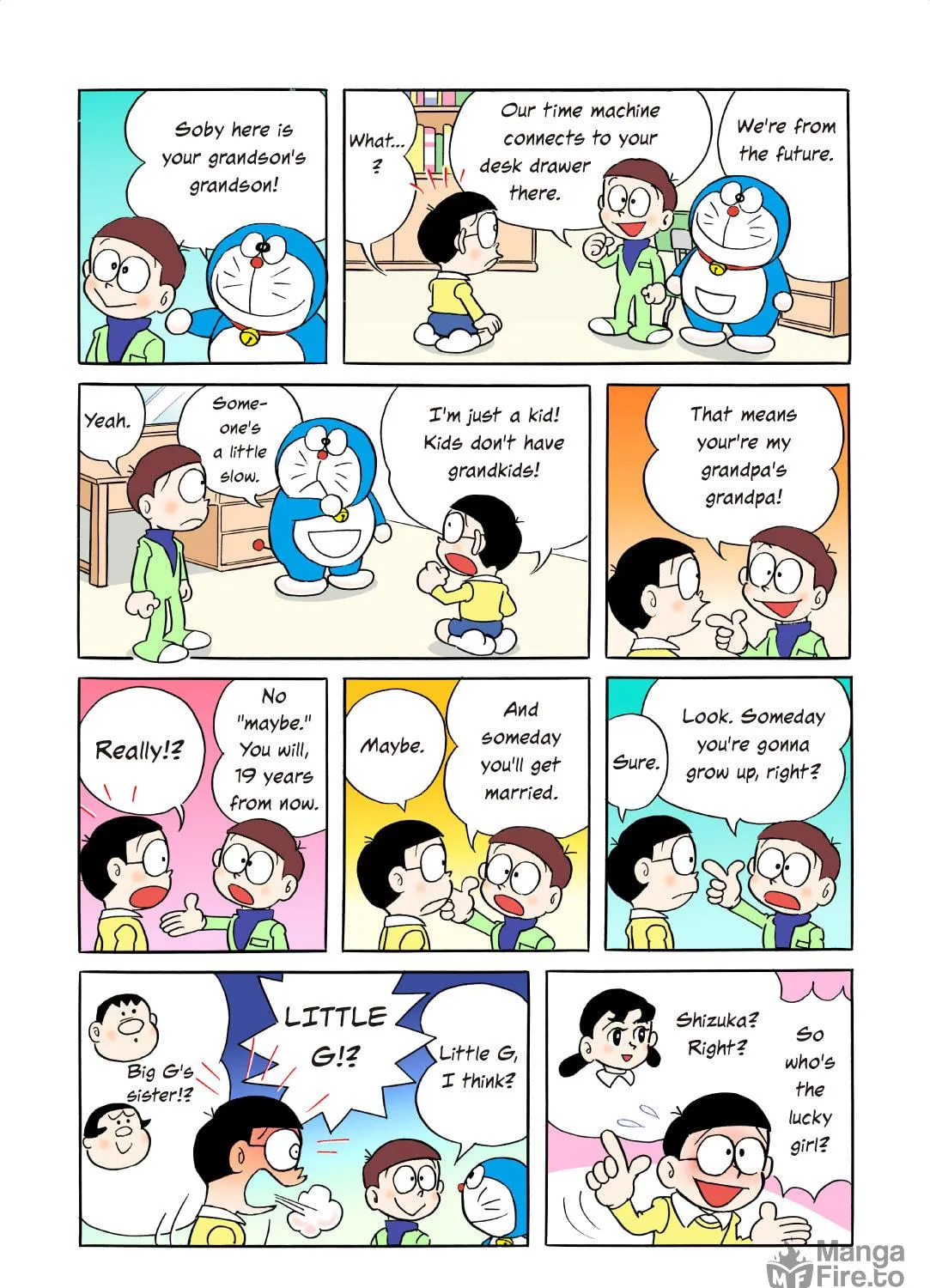 Read Doraemon Kindle Edition (Colored) chapter 1 image 10 on Lezhin