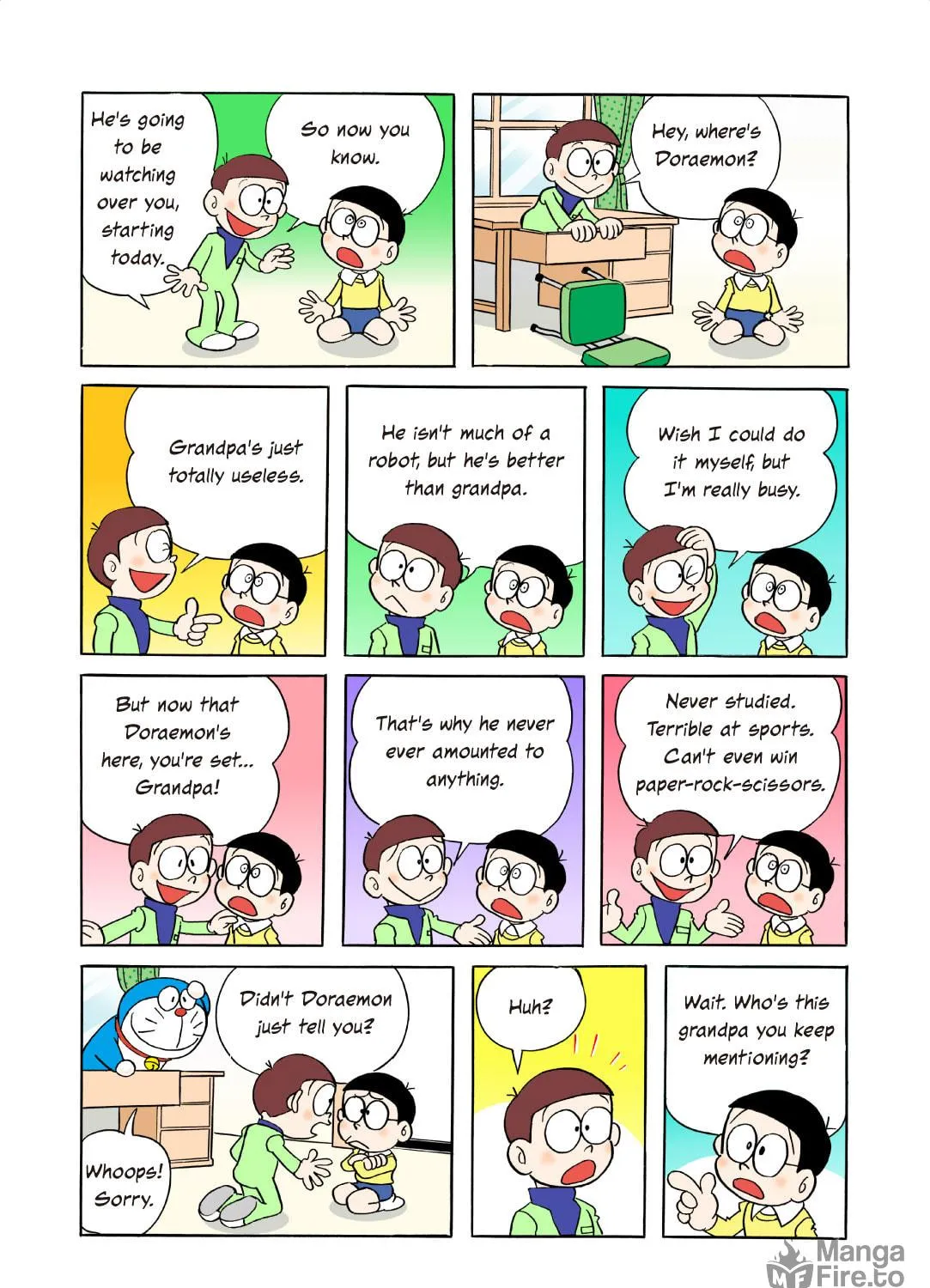 Read Doraemon Kindle Edition (Colored) chapter 1 image 8 on Lezhin