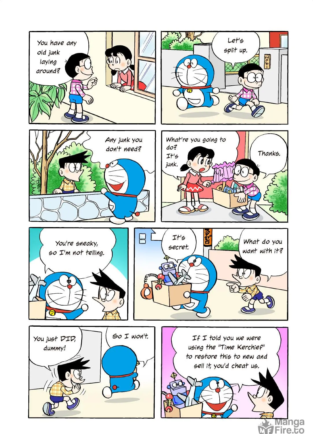Read Doraemon Kindle Edition (Colored) chapter 107 image 10 on Lezhin