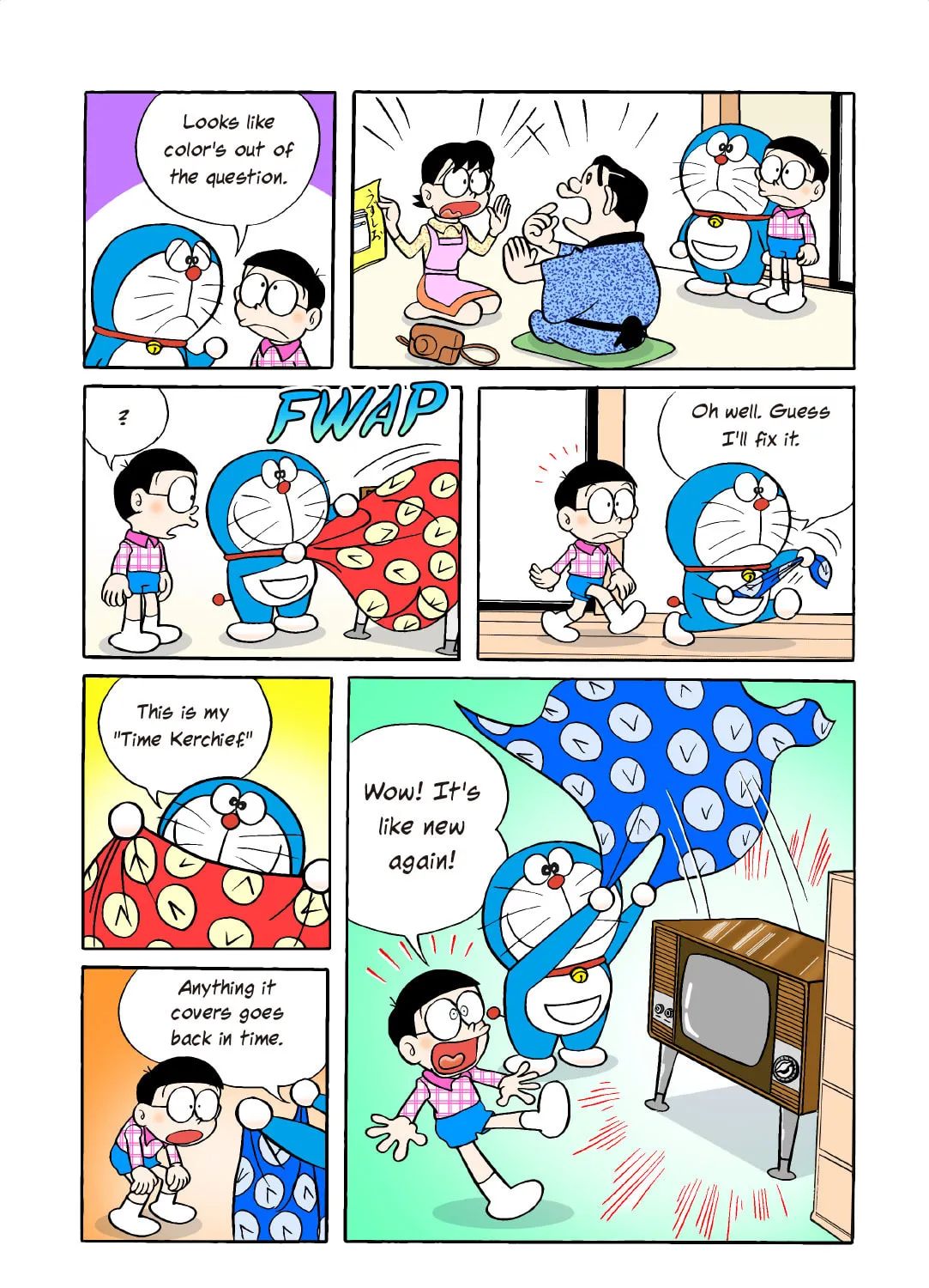 Read Doraemon Kindle Edition (Colored) chapter 107 image 6 on Lezhin