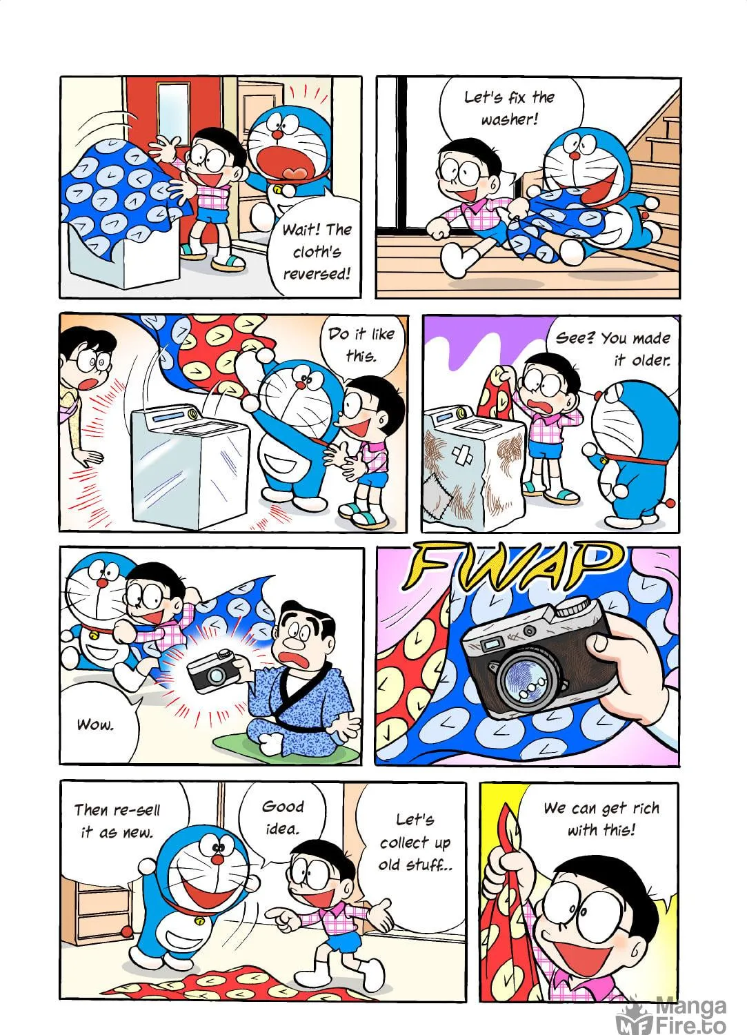 Read Doraemon Kindle Edition (Colored) chapter 107 image 8 on Lezhin
