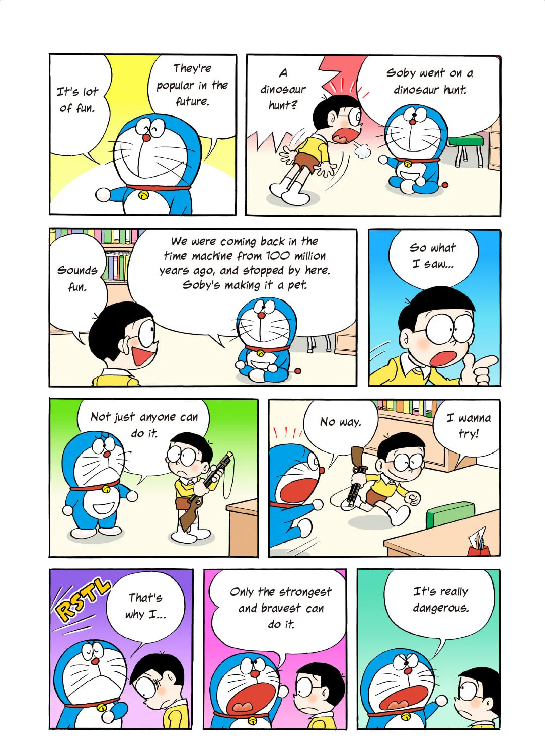 Read Doraemon Kindle Edition (Colored) chapter 108 image 6 on Lezhin